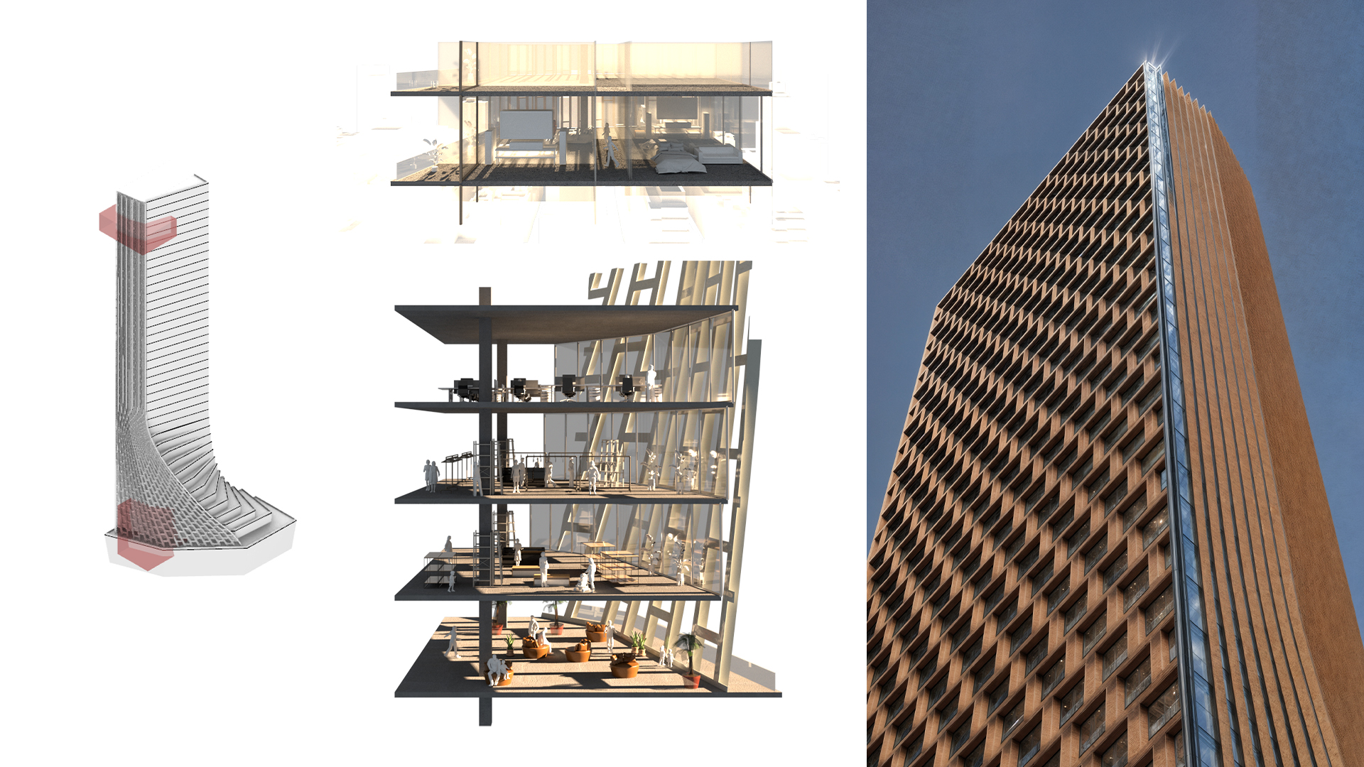 TerracCurve Tower Perspective