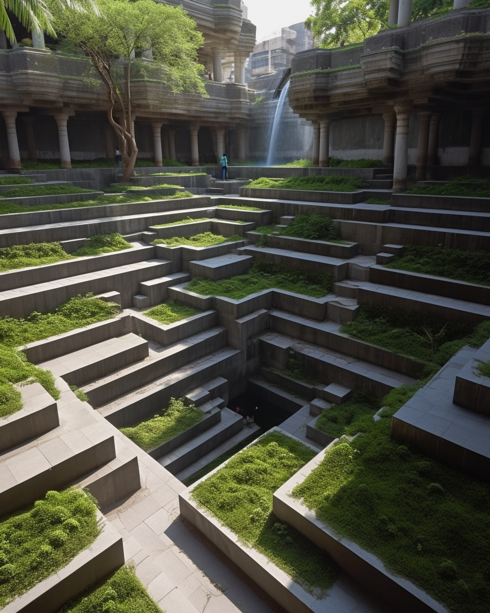 Modern Stepwell 2
